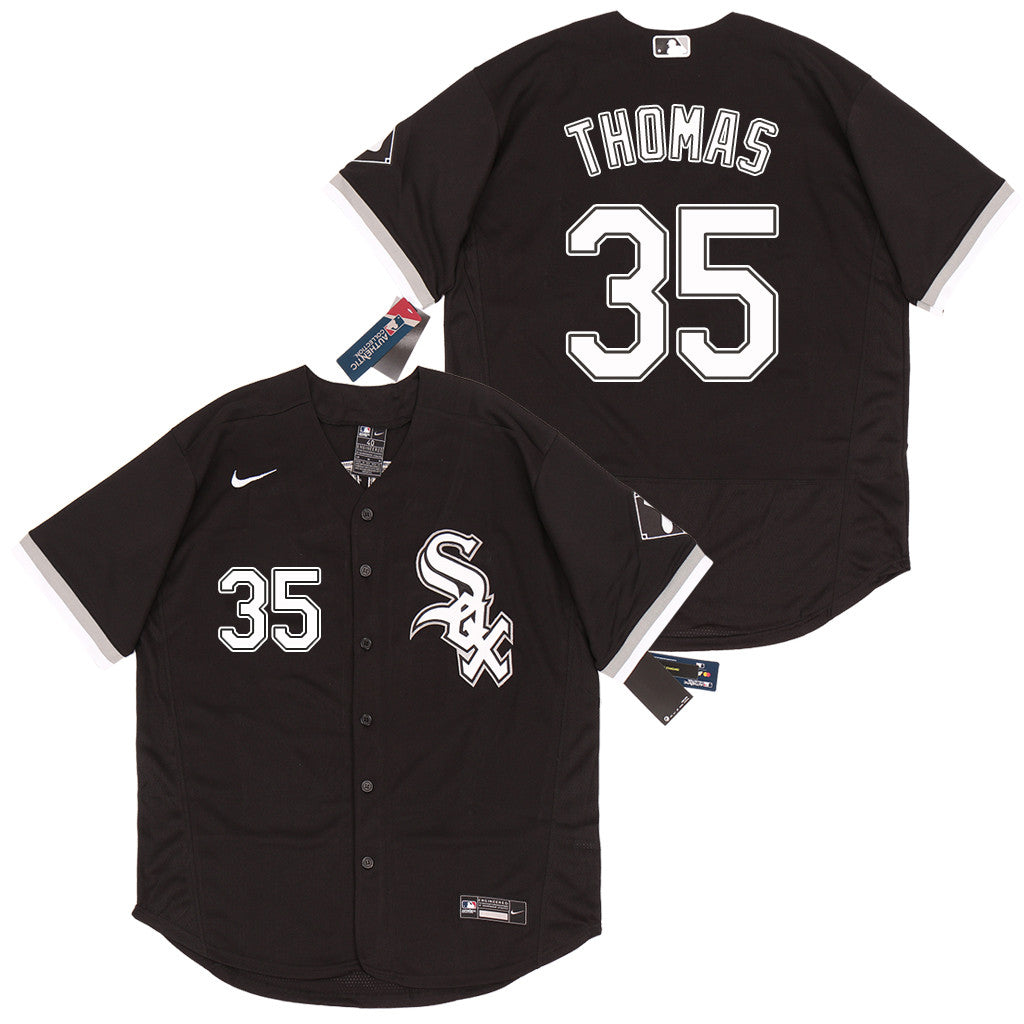 Frank Thomas Chicago White Sox black jersey