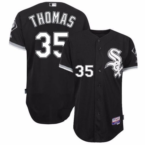 Frank Thomas Chicago White Sox black jersey