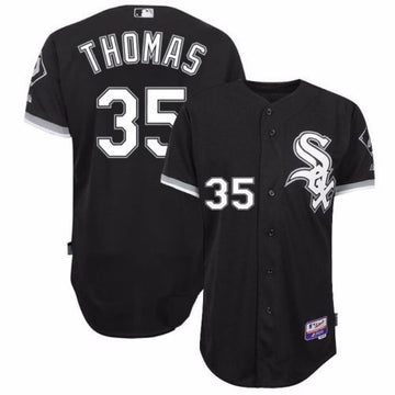 Frank Thomas Chicago White Sox black jersey