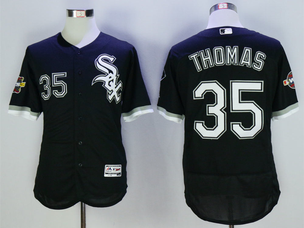 Frank Thomas Chicago White Sox black jersey