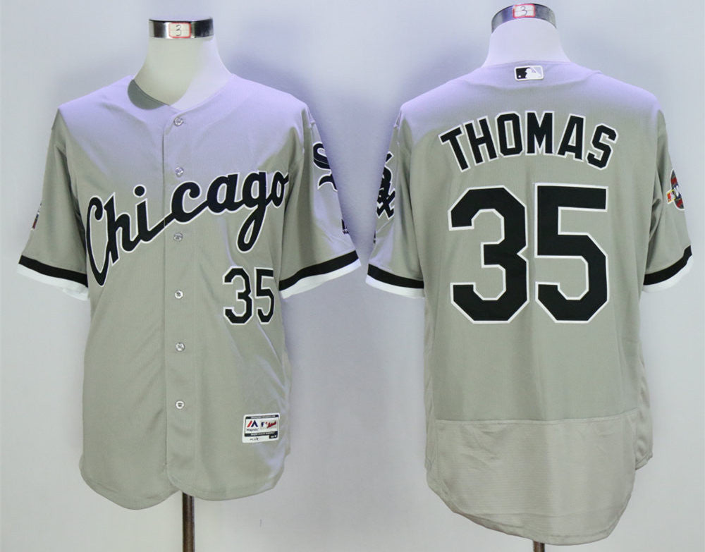 Frank Thomas Chicago White Sox grey jersey