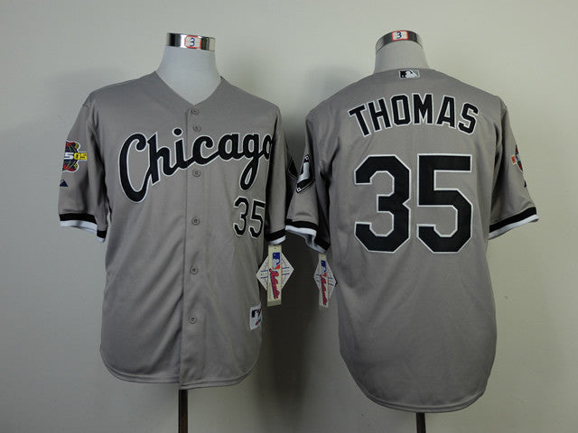 Thomas Chicago White Sox grey jersey