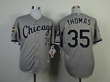 Thomas Chicago White Sox grey jersey