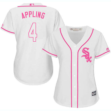 Luke Appling Chicago White Sox white jersey