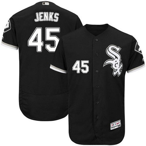 Bobby Jenks Chicago White Sox black jersey