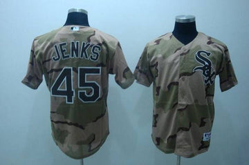 Bobby Jenks Camouflage Chicago White Sox jersey