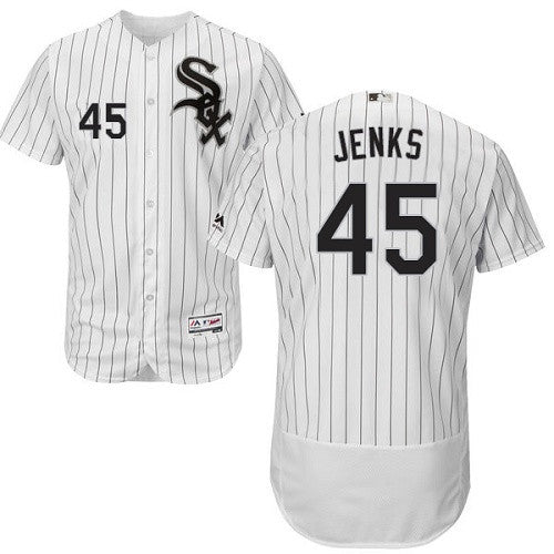 Bobby Jenks Chicago White Sox white jersey