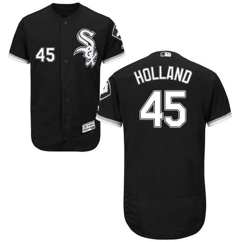 Derek Holland Chicago White Sox black jersey