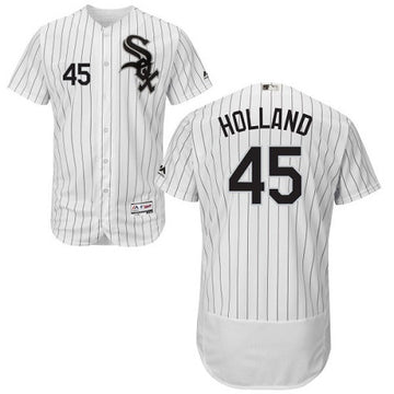 Derek Holland Chicago White Sox white jersey