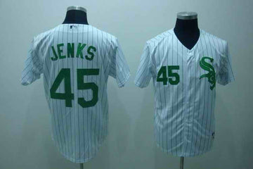 Jenks Chicago White Sox white jersey