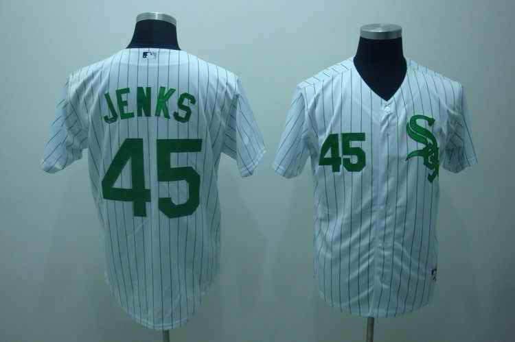 Jenks Chicago White Sox white jersey