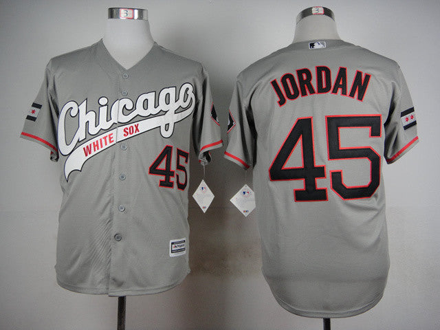 Jordan Chicago White Sox grey jersey