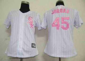 Jordan White Chicago White Sox pink jersey