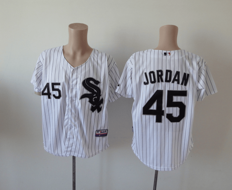 Jordan Chicago White Sox white jersey