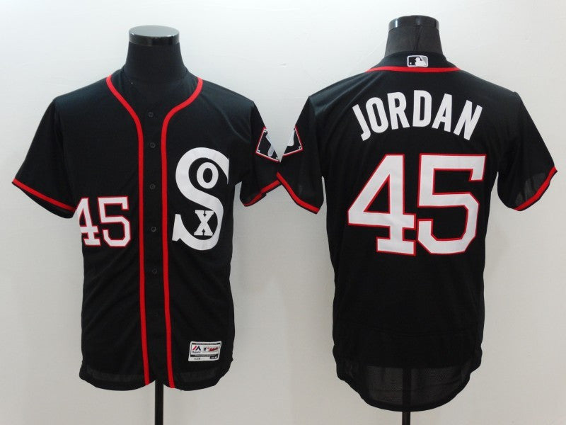 Michael Jordan Chicago White Sox black jersey