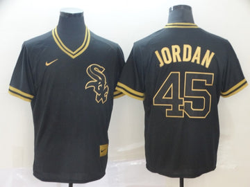 Michael Jordan Chicago White Sox black Legend jersey