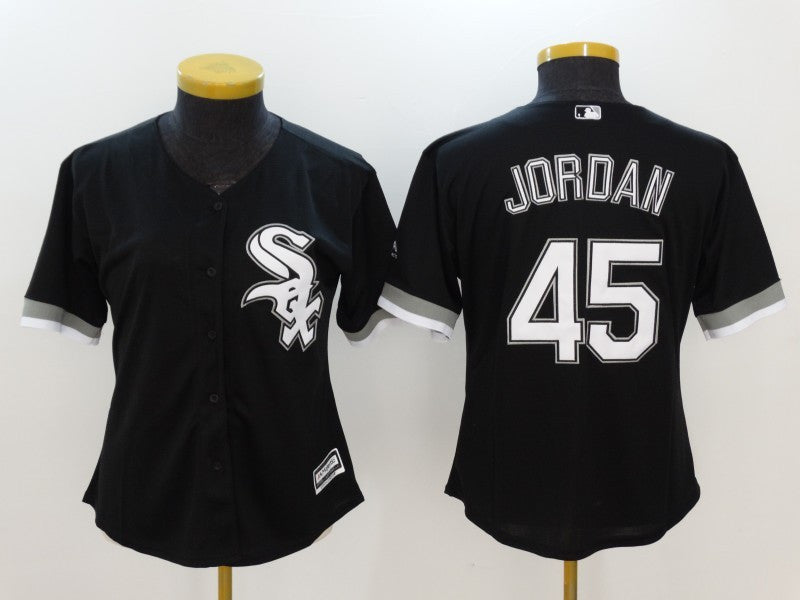 Michael Jordan Chicago White Sox black jersey