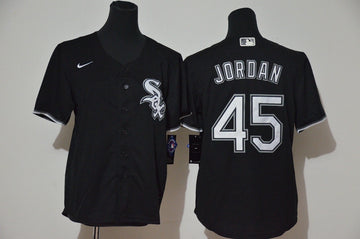 Michael Jordan Chicago White Sox black jersey