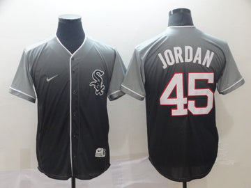 Michael Jordan Chicago White Sox gray Fashion jersey