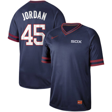 Michael Jordan Chicago White Sox navy Throwback jersey