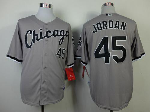 Michael Jordan Chicago White Sox grey jersey