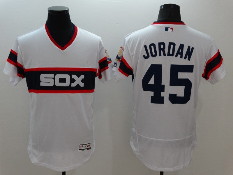 Michael Jordan Chicago White Sox white jersey