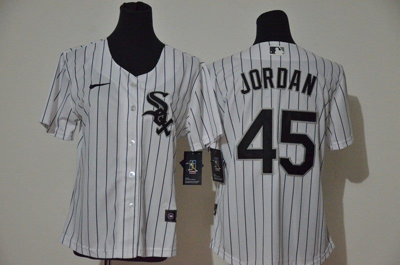 Michael Jordan Chicago White Sox white jersey