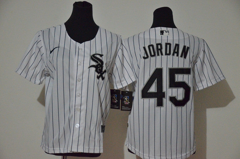 Michael Jordan Chicago White Sox white jersey