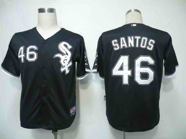 Santos Chicago White Sox black jersey