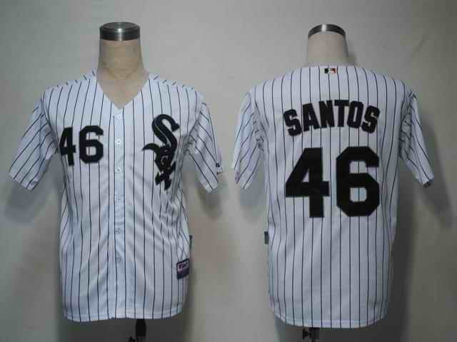Santos Chicago White Sox white jersey