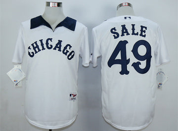 Chris Sale Chicago White Sox white jersey