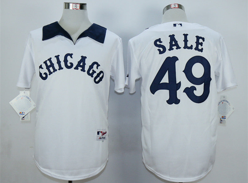 Chris Sale Chicago White Sox white jersey