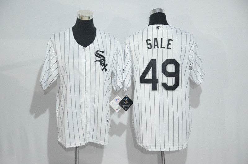 Chris Sale Chicago White Sox white jersey