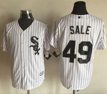 Chris Sale Chicago White Sox white jersey