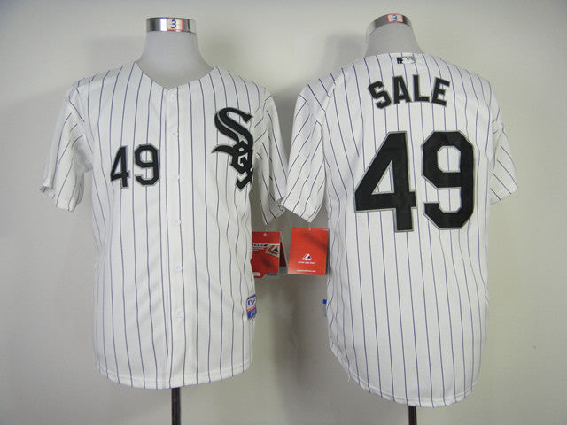 Sale White Chicago White Sox black jersey