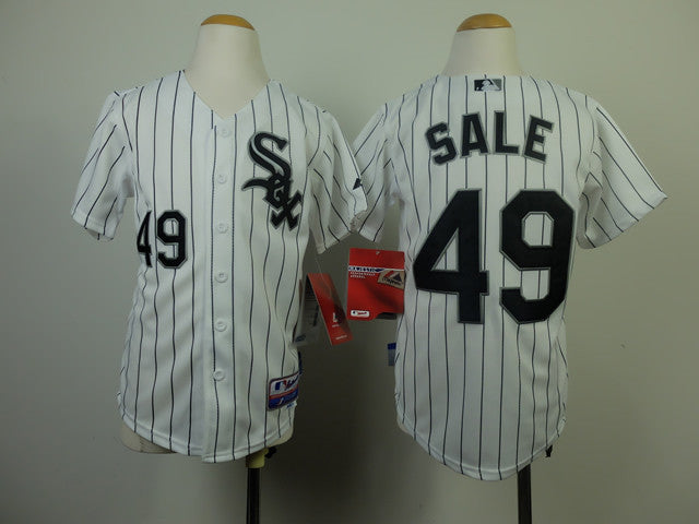 Sale White Chicago White Sox black jersey