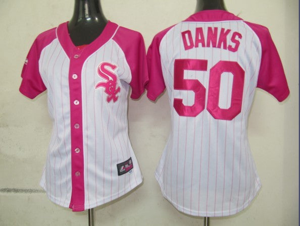 Danks Chicago White Sox pink jersey