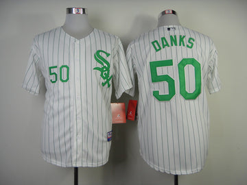 Danks Chicago White Sox white jersey