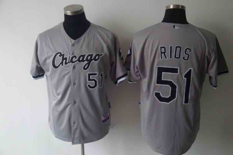 Rios Chicago White Sox grey jersey