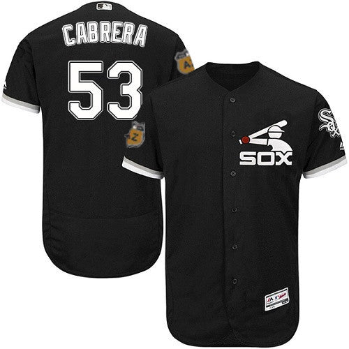 Melky Cabrera Chicago White Sox black jersey