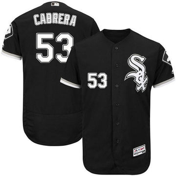 Melky Cabrera Chicago White Sox black jersey