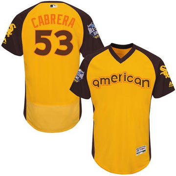 Melky Cabrera Chicago White Sox gold All-Star jersey