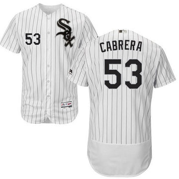 Melky Cabrera Chicago White Sox white jersey