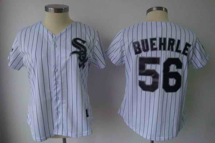 Buehrle White Chicago White Sox black jersey