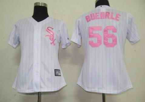 Buehrle White Chicago White Sox pink jersey