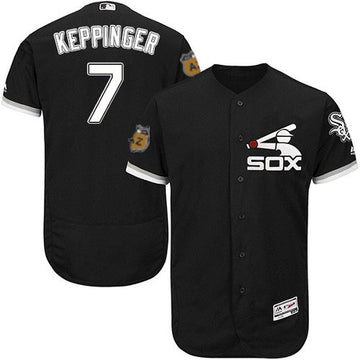 Jeff Keppinger Chicago White Sox black jersey