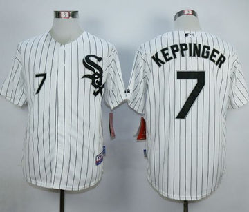 Jeff Keppinger Chicago White Sox white jersey