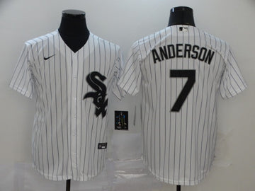 Tim Anderson Chicago White Sox white jersey