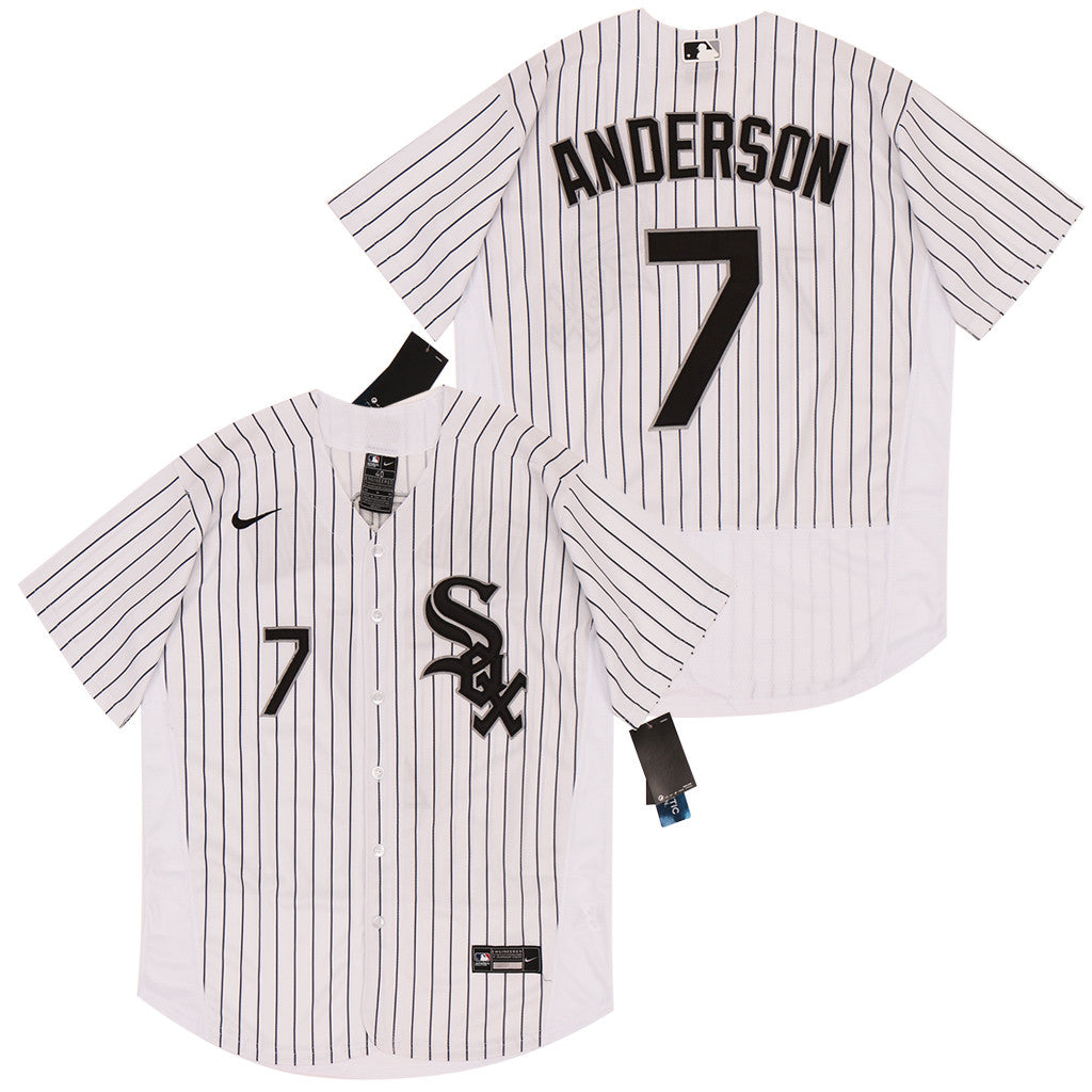 Tim Anderson Chicago White Sox white jersey