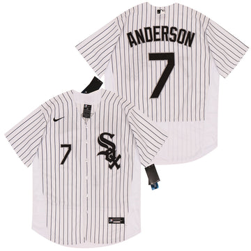 Tim Anderson Chicago White Sox white jersey